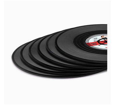 Posavasos disco de vinyl